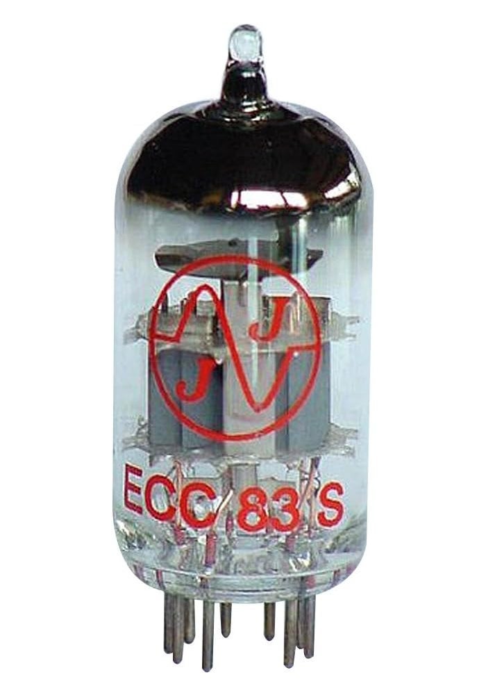 JJ Electronic ECC83 S (USA Code 12AX7) Premium Tested Amplifier Valve Tube